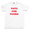 Napoleon Dynamite T Shirt Vote For Pedro Heck Yes I'd Vote For You White Tee