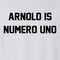 Arnold Is Numero Uno Ringer T Shirt Pumping Iron Movie Bodybuilding Muscle Gym Workout Ringer Tee