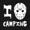 Friday The 13th T Shirt Jason Voorhees I Love Camping Camp Crystal Lake Tee