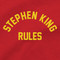 Stephen King Rules T Shirt Author Of Fiction Scary Horror Movies Monster Squad  Tee