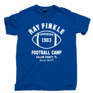 Ace Ventura T Shirt Pet Detective Ray Finkle Football Camp Laces Out Jim Carrey Movie Royal Blue Tee