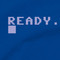 Commodore 64 Ready T Shirt Boot Screen Ready 80s 8-Bit Home Computer Tee