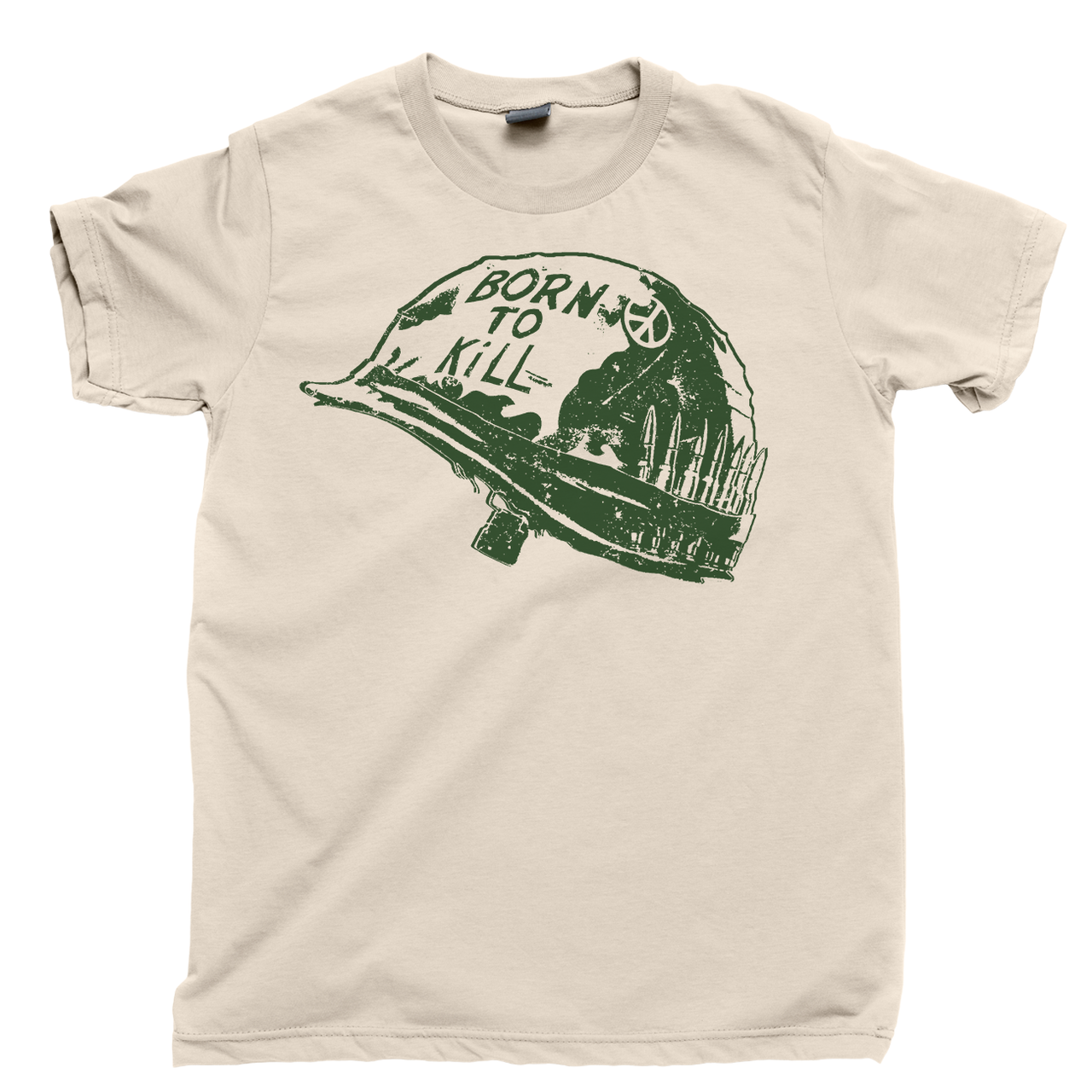 Full Metal Jacket T Shirt Born To Kill, Stanley Kubrick, Vietnam War