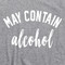 May Contain Alcohol T Shirt Weekends Sunday Funday Brunch Vodka Mimosa Wine Tee