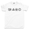 Led Zeppelin T Shirt 4 Symbols Stairway To Heaven White Tee