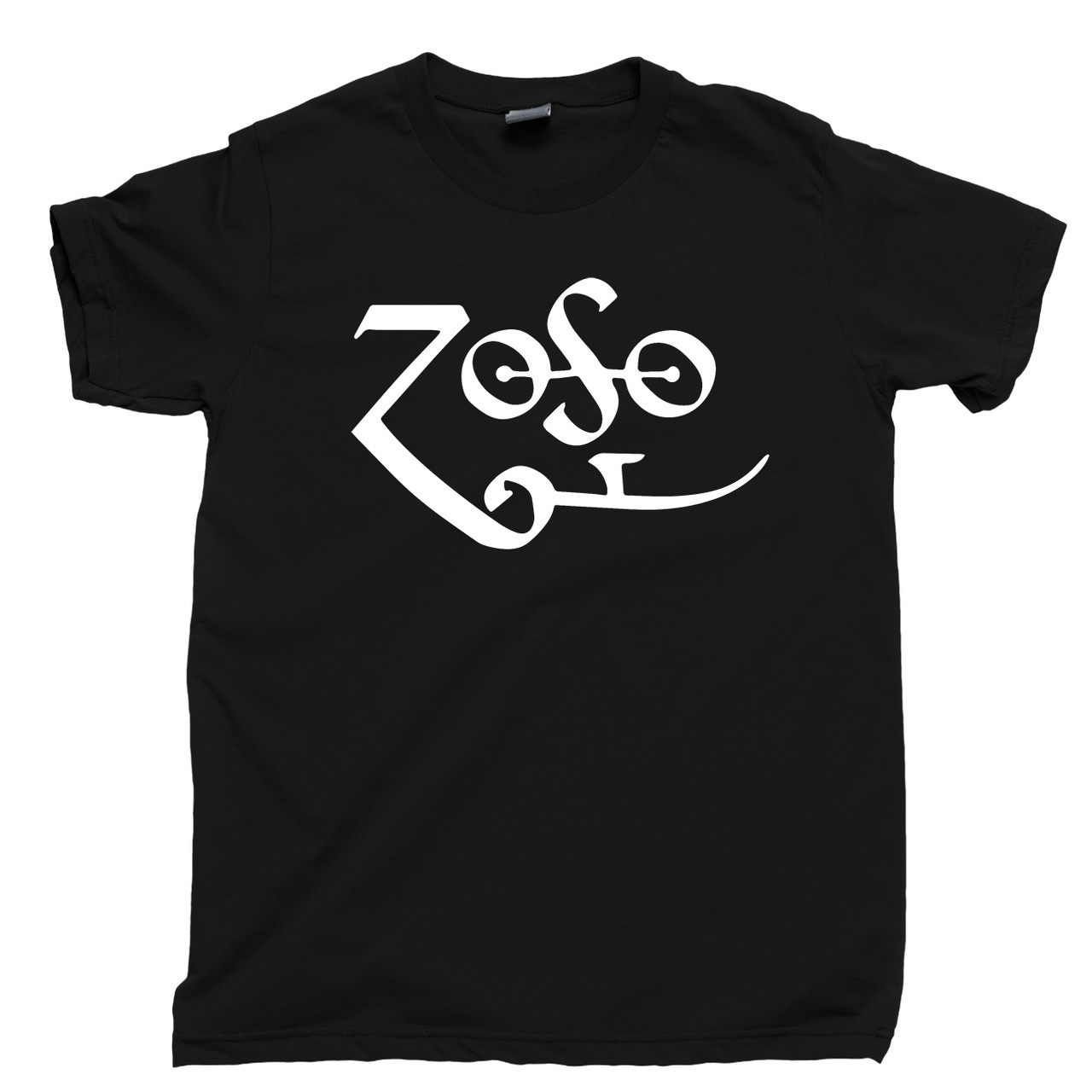 Led Zeppelin T Shirt Jimmy Page Zoso, Whole Lotta Love, Stairway To