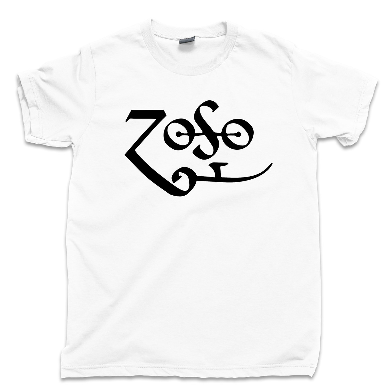 white led zeppelin shirt