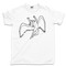 Swan Song T Shirt Led Zeppelin 1977 White Tee