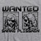Snake Plissken Wanted T Shirt Escape From New York L.A. John Carpenter Movie Sport Gray Tee