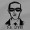 DB Cooper Lives T Shirt Most Wanted Fugitive Criminal Outlaw Unsolved Mystery Conspiracy Gray Tee