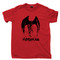 Mothman T Shirt Red Eyed Cryptid From Point Pleasant West Virginia Red Tee