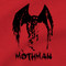Mothman Red T Shirt Red Eyed Cryptid From Point Pleasant West Virginia Tee