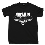 Gremlin T Shirt - Stripe Gizmo Danzig Samhain Misfits Record Album Mashup Black Tee