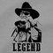 John Wayne Legend Gray T Shirt The Duke True Grit Rooster Cogburn Cowboy Spaghetti Western Movies Tee