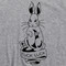 Fuck Luck Rabbit Gray T Shirt Lucky Rabbits Foot Good Luck Charm Sarcastic Funny Humor Humorous Tee