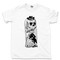 Jose Guadalupe Lagartijo T Shirt Calavera Maderista Famous Mexican Revolution Artist Day Of The Dead White Tee