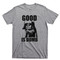 Dark Helmet Good Is Dumb T Shirt Spaceballs Mel Brooks Light Gray Tee