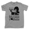 Bad Mother Fucker Light Gray T Shirt Samuel L Jackson Pulp Fiction Movie Light Gray Tee