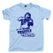 Truffle Shuffle Tan T Shirt Chunk The Goonies Movie Light Blue Tee