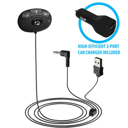 bluetooth receiver for car aux input