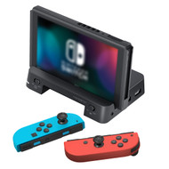 HomeSpot Replacement TV Dock with Ethernet for Nintendo Switch Multiport Docking Station with 4K/ 1080P HDMI, RJ45 Network LAN, PD Charging, 4 USB A, 3.5mm/ Type C Audio & Adjustable Stand
