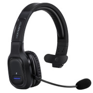 HomeSpot JM100 Trucker Bluetooth Headset with AI Noise Canceling, WirelessHeadset with Rotatable Microphone and Big Mute Button, 34 Hrs Talk Time for Trucking, Home Office, Call Center