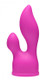 Euphoria G-Spot and Clit Stimulating Silicone Wand Massager Attachment by Wand Essentials - Product SKU AD444