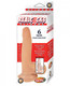 Realcocks Sliders 6 inches Uncircumcised Beige Dildo by NassToys - Product SKU NW2887