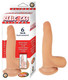 RealShaft Dildo Sliders 6 inches Uncircumcised Beige Dildo by NassToys - view 3