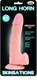 Skinsations Long Horn Dildo by Hott Products