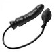 Renegade Semi Realistic Inflatable Dildo Black by XR Brands