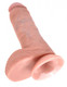 King Penis 8 inches Penis - Beige by Pipedream Products - view 4