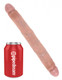 King Penis 12 inches Slim Double Dildo - Beige by Pipedream Products