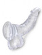 Pipedream King Cock Clear 7.5 Inches Cock With Balls - Product SKU PD575520