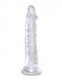 King Penis Clear 8 Inches Penis Suction Cup Base by Pipedream Products