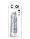 King Penis Clear 8 Inches Penis Suction Cup Base by Pipedream Products - view 2