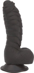 Addiction Ben 7 inches Dildo Black by BMS Enterprises