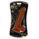 Pro Sensual Premium Silicone Dong Brown 8 inches with 3 C-Rings by Cloud 9 Novelties - view 4