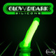 Neo Elite Glow In The Dark 7.5 In Silicone Dual Density Penis W/ Balls Neon Green by Blush Novelties - view 4