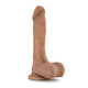 Au Naturel Mister Perfect Mocha Tan Dildo by Blush Novelties - view 4