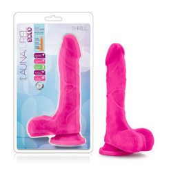 Au Naturel Bold Thrill 8.5 In Dildo Pink Adult Sex Toys