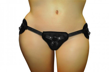 Plus Size Beginners Black Strap On by Sportsheets