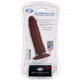Cloud 9 Dual Density Real Touch 7 inches Dong without Balls Brown by Cloud 9 Novelties - view 2