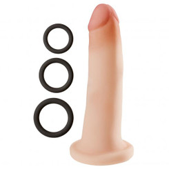 Cloud 9 Dual Density Real Touch 7 inches without Balls Beige by Cloud 9 Novelties