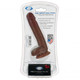 Cloud 9 Dual Density Real Touch 7 inches Dong with Balls Brown by Cloud 9 Novelties - Product SKU WTC705