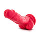 Ruse Hypnotize Cerise Red Realistic Dildo by Blush Novelties - view 2