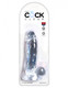 King Penis Clear 7 inches Penis with Balls by Pipedream Products - view 2