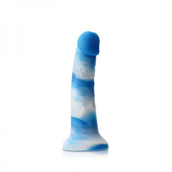Colours Pleasures Yum Yum 6in Dildo Blue Adult Sex Toy