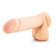Au Naturel 8 inches Sensa Feel Dildo Beige by Blush Novelties - view 2