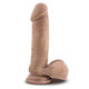 Au Naturel 8 inches Sensa Feel Dildo Latin Tan Adult Toy